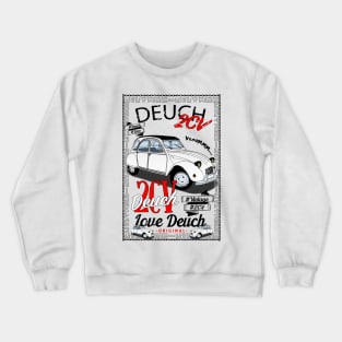 2CV affiche Crewneck Sweatshirt